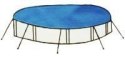 Plandeka Okryciowa 6x10 Srebrna 150g/m2