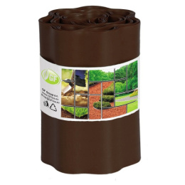 Obrzeże GF trawnikowe 25cm/dł.9m brąz