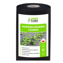 Agrowłóknina Agro GF czarna UV P-50 1,6mx100m rol.