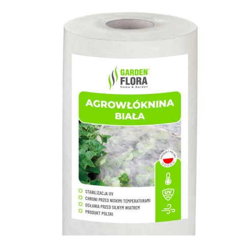 Agrowłóknina Biała 50g/m² UV 3,2m x 20mb Agrowłóknina Biała 50g/m² UV 3,2m x 20mb