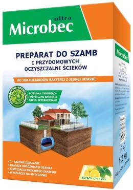 Bros Microbec BIO do szamb, oczyszczalni 1200g