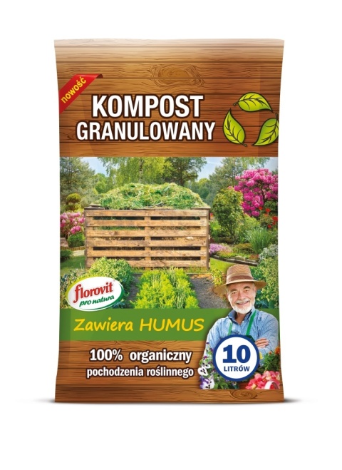 Kompost granulowany Inco Florovit Pro Nat. 10L