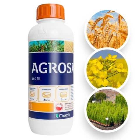 Agrosar 360SL 1L Niszczy Chwasty Ciech (R)