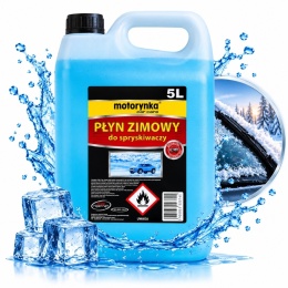 Płyn zimowy do spryskiwaczy 5l Motorynka