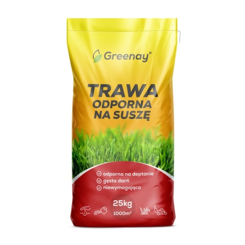 Trawa Greenay mieszanka NA SUSZĘ 25kg /120/